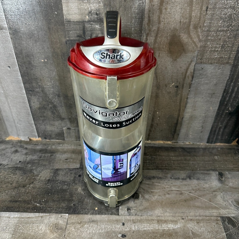 SHARK  NV60 DIRT DUST CUP BIN CANISTER CAN GENUINE OEM PART Red